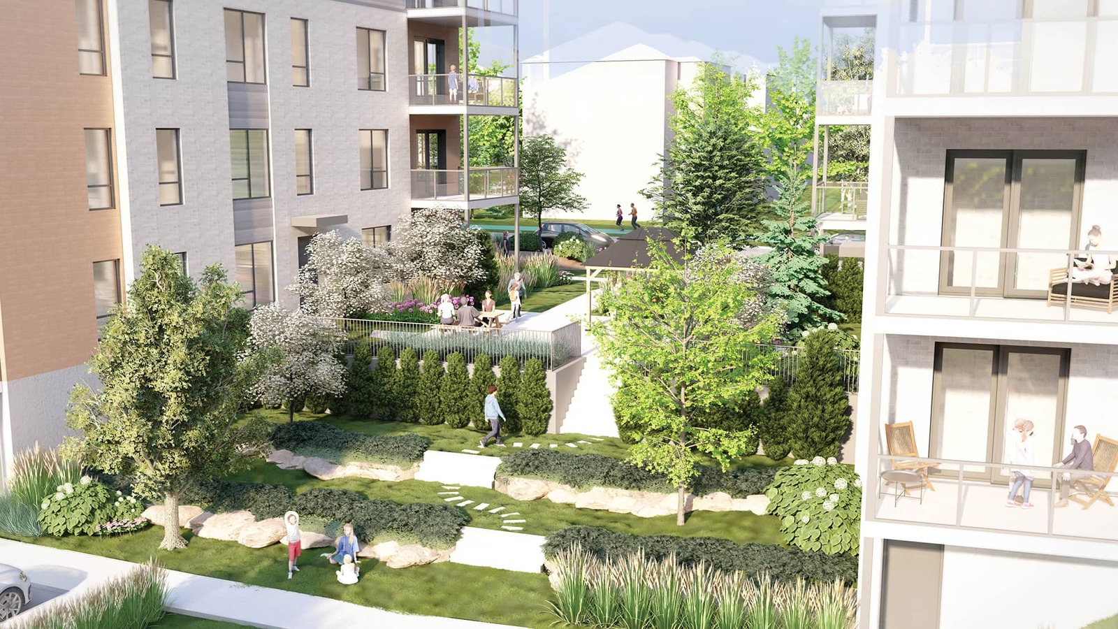 Rendu du cadre de vie extérieur